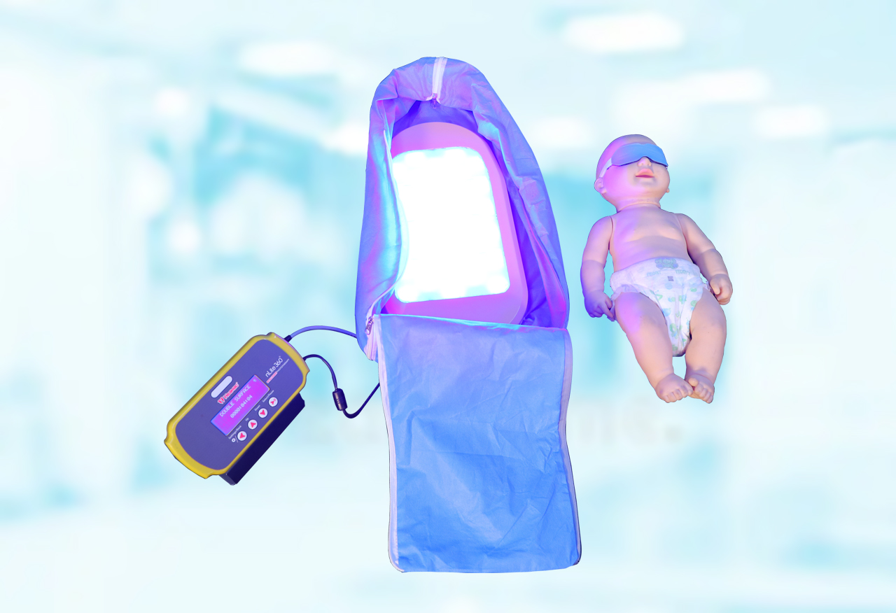 Home phototherapy setup